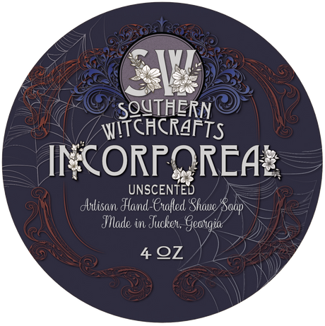 Southern Witchcrafts - Vegan (Unscented) Shave Soap - Incorporeal