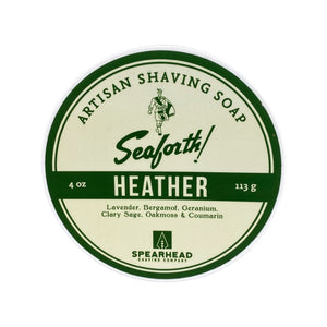 Spearhead Shaving Company - Seaforth Heather - Shaving Soap