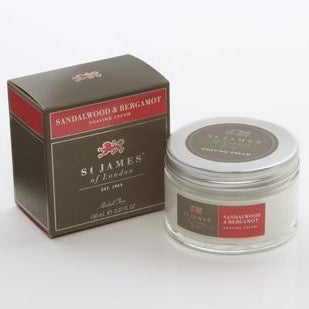 St. James of London - Shaving Cream Jar - Sandalwood & Bergamot