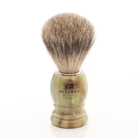 St. James of London - Super Badger Malachite Brush
