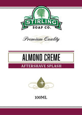 Stirling Soap Company - Aftershave Splash - Almond Creme