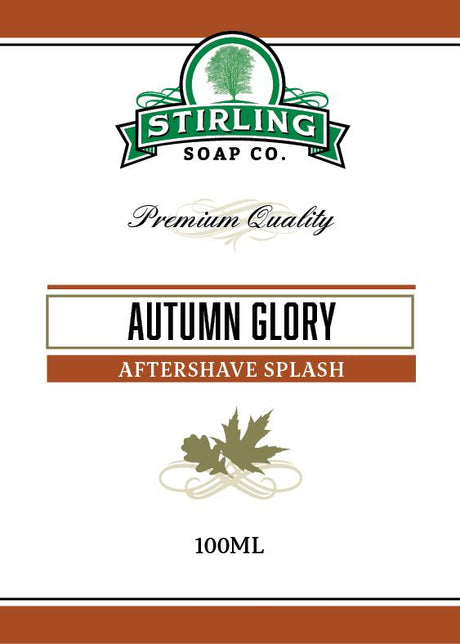 Stirling Soap Company - Aftershave Splash - Autumn Glory