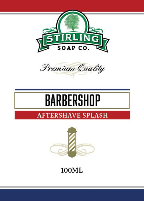 Stirling Soap Company - Aftershave Splash - Barbershop