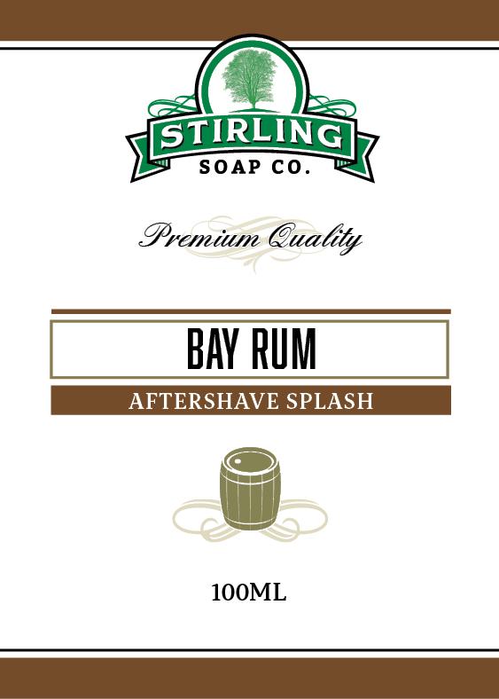 Stirling Soap Company - Aftershave Splash - Bay Rum