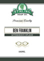 Stirling Soap Company - Aftershave Splash - Ben Franklin