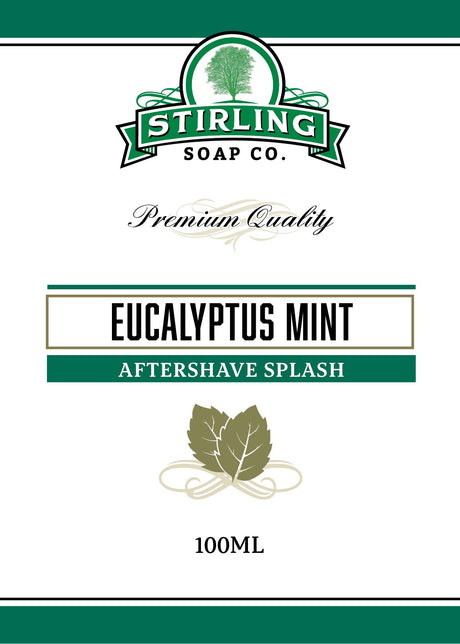 Stirling Soap Company - Aftershave Splash - Eucalyptus Mint