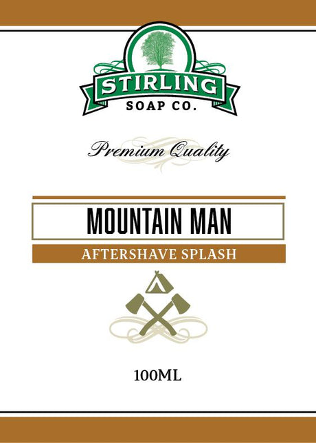 Stirling Soap Company - Aftershave Splash - Mountain Man