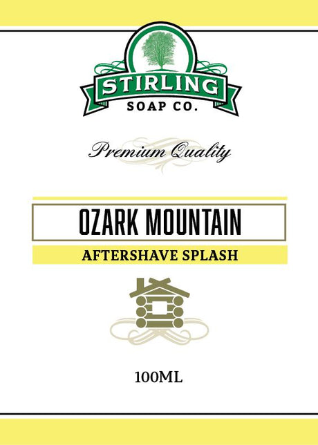 Stirling Soap Company - Aftershave Splash - Ozark MountainStirling Soap Company - Aftershave Splash - Ozark Mountain