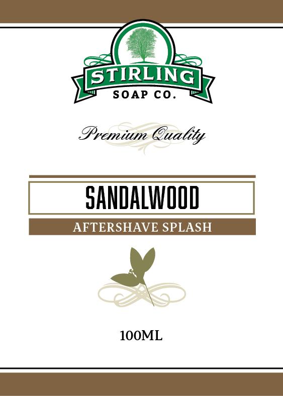 Stirling Soap Company - Aftershave Splash - Sandalwood