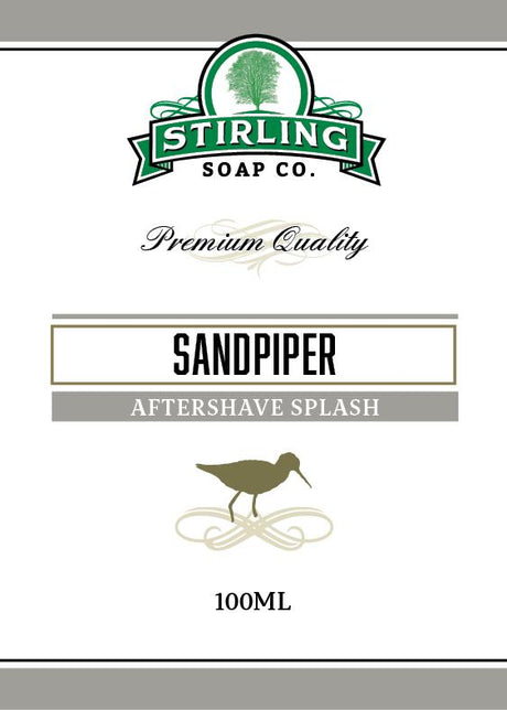 Stirling Soap Company - Aftershave Splash - Sandpiper