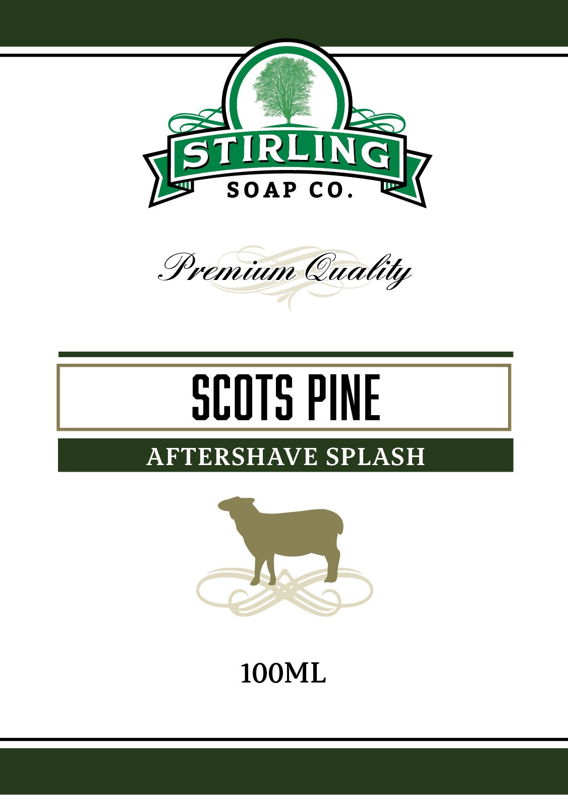 Stirling Soap Company - Aftershave Splash - Scots Pine