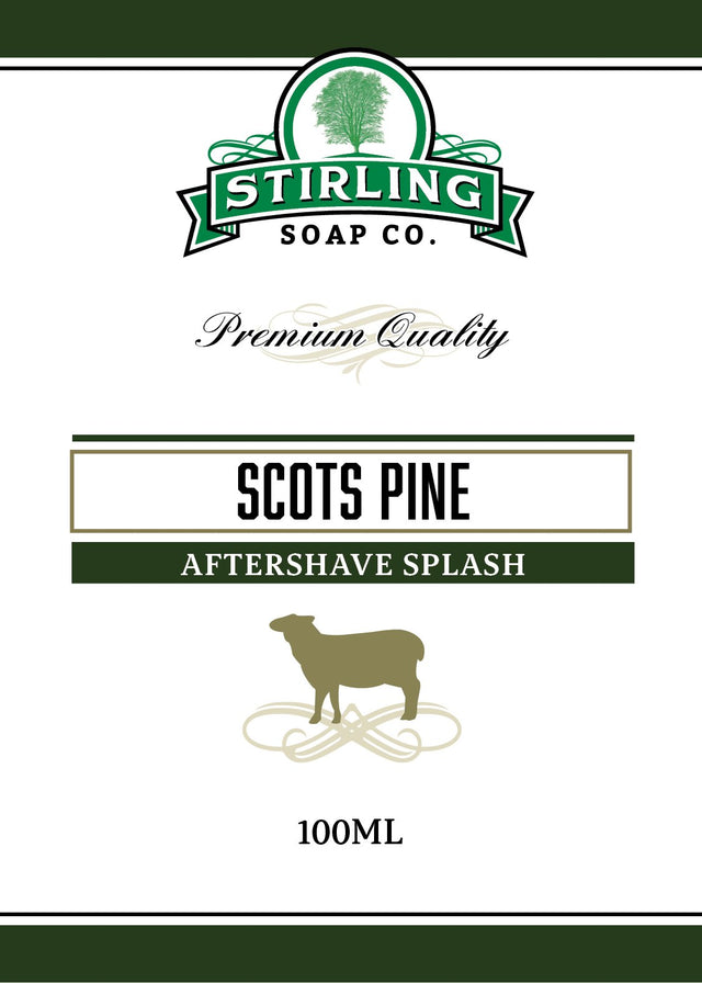 Stirling Soap Company - Aftershave Splash - Scots Pine