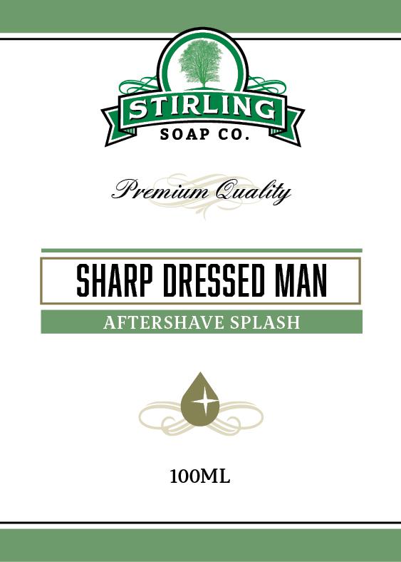 Stirling Soap Company - Aftershave Splash - Sharp Dressed Man