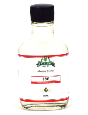 Stirling Soap Company - D-503 - Aftershave Splash