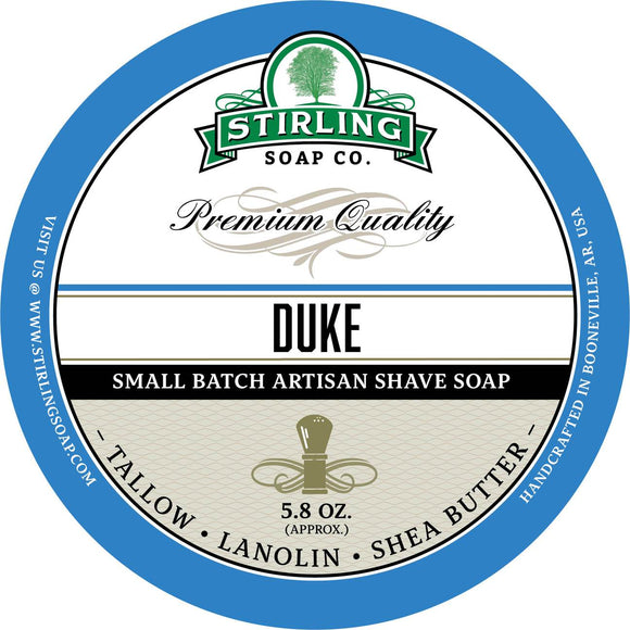 Stirling Soap Company - Duke - Shave Soap