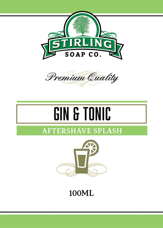 Stirling Soap Company - Gin & Tonic - Aftershave Splash