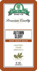Stirling Soap Company - Post-Shave Balm - Autumn Glory