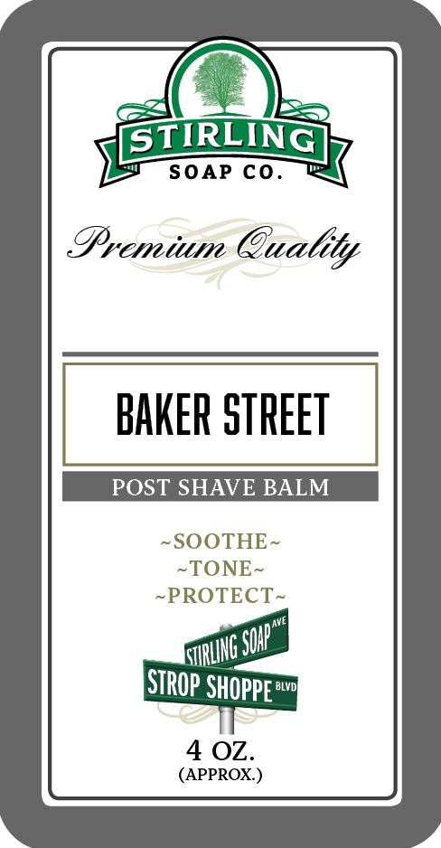Stirling Soap Company - Post-Shave Balm - Baker Street