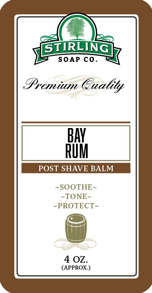 Stirling Soap Company - Post-Shave Balm - Bay Rum