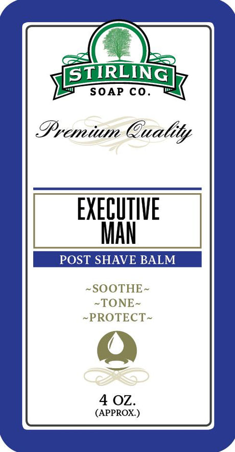 Stirling Soap Company - Post-Shave Balm - Executive Man