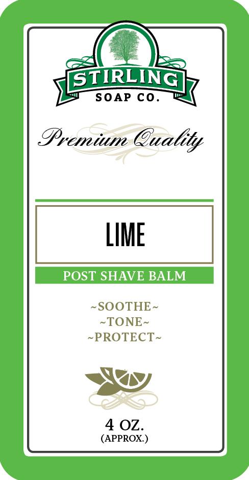 Stirling Soap Company - Post-Shave Balm - Lime