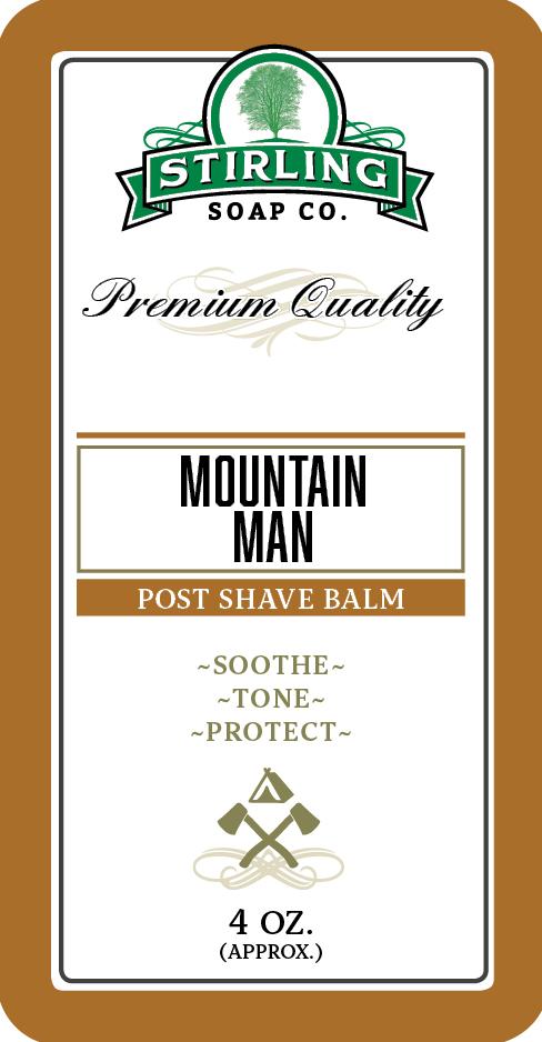 Stirling Soap Company - Post-Shave Balm - Mountain Man