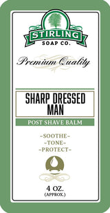 Stirling Soap Company - Post-Shave Balm - Sharp Dressed Man