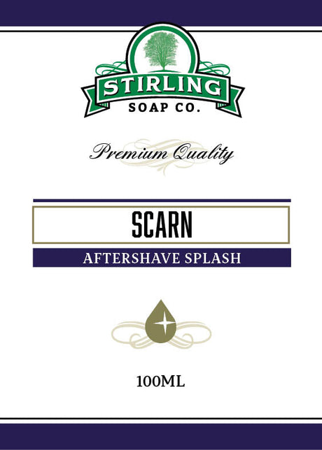 Stirling Soap Company - Scarn - Aftershave Splash