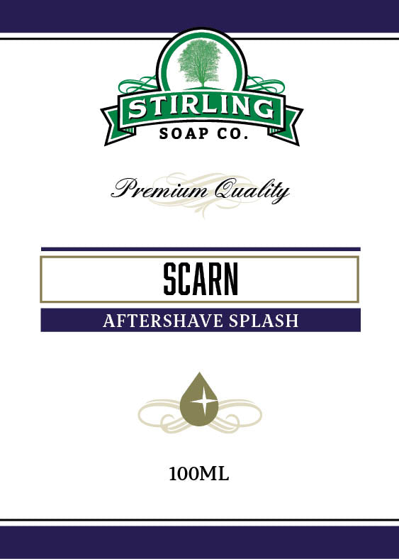 Stirling Soap Company - Scarn - Aftershave Splash