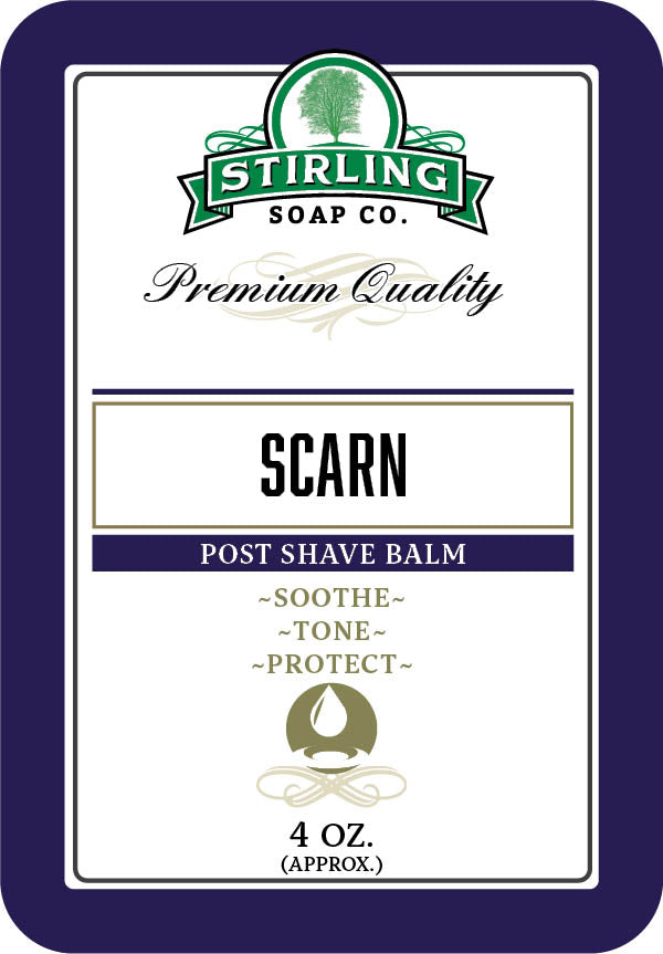 Stirling Soap Company - Scarn - Post-Shave Balm