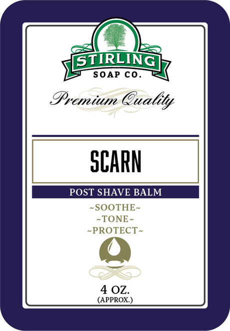 Stirling Soap Company - Scarn - Post-Shave Balm