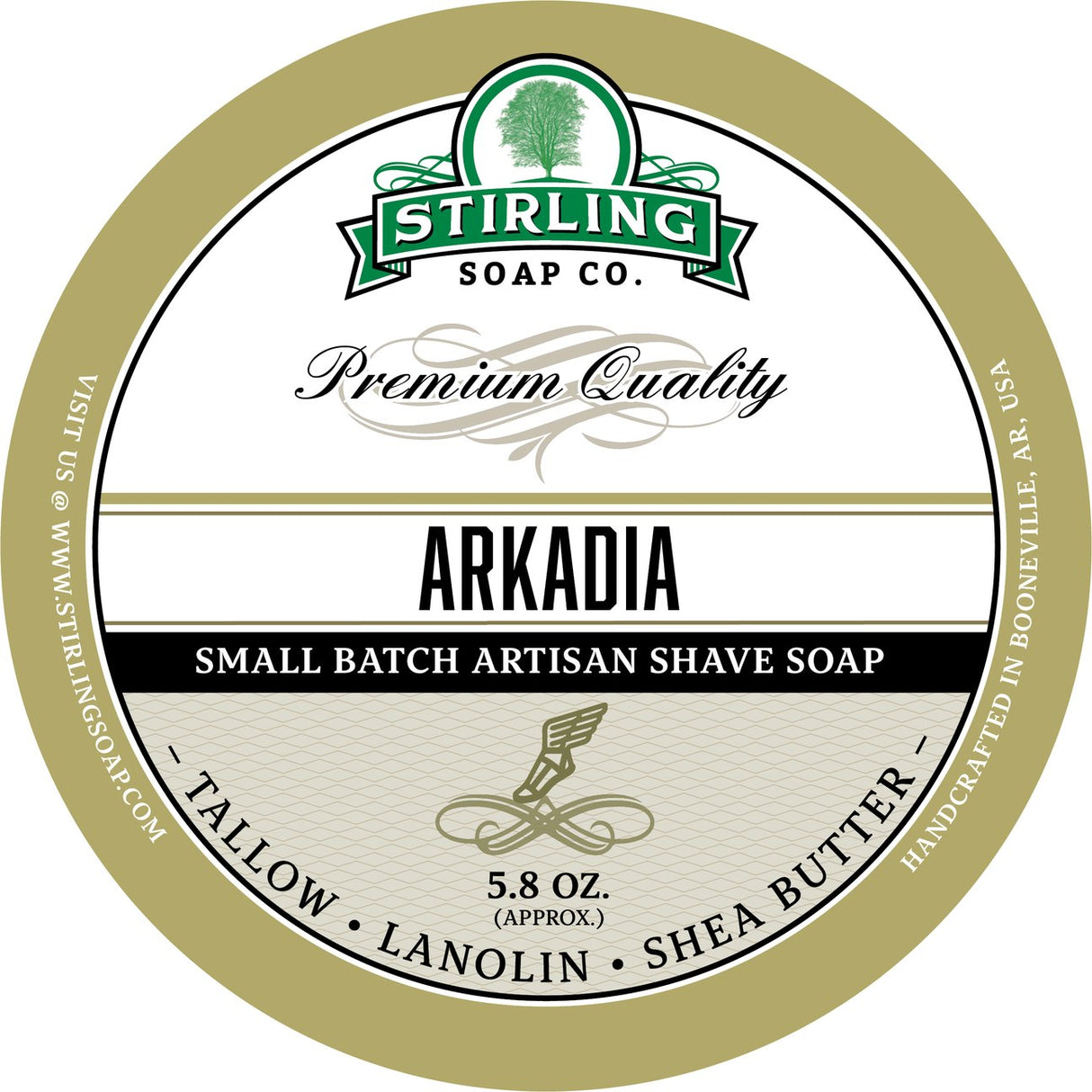 Stirling Soap Company - Shave Soap - Arkadia