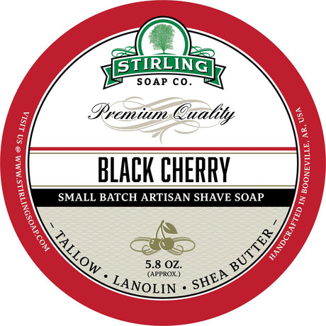 Stirling Soap Company - Shave Soap - Black Cherry