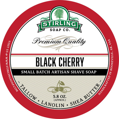 Stirling Soap Company - Shave Soap - Black Cherry
