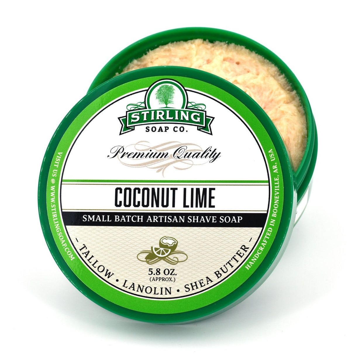 Stirling Soap Company - Shave Soap - Coconut Lime