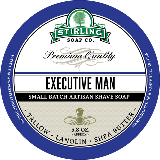 Stirling Soap Company - Shave Soap - Executive Man
