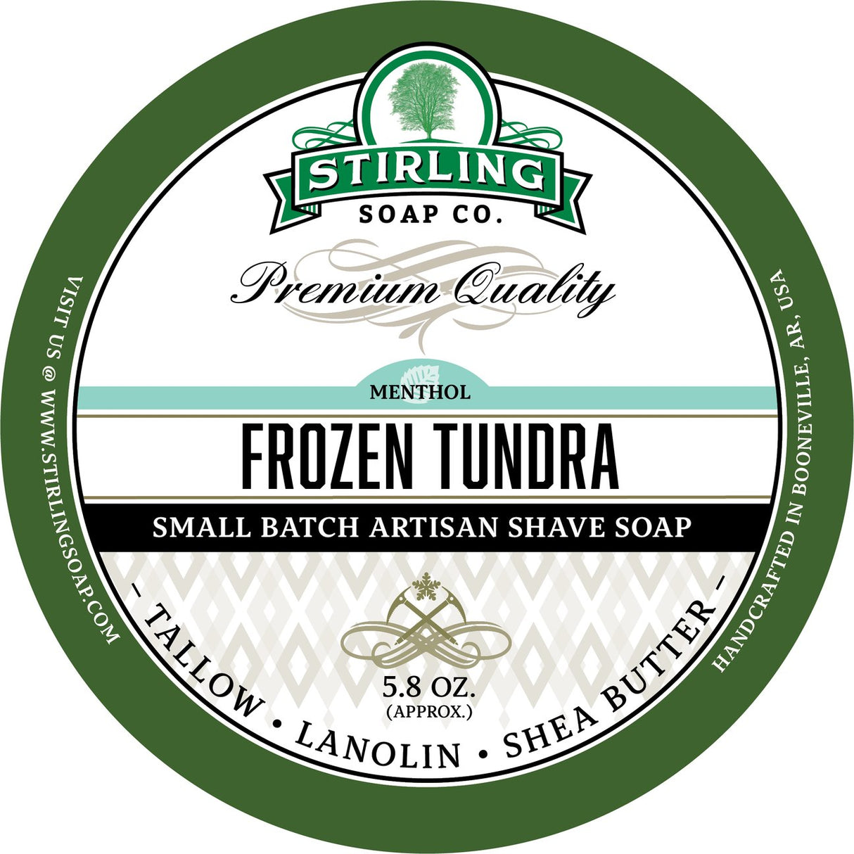 Stirling Soap Company - Shave Soap - Frozen Tundra