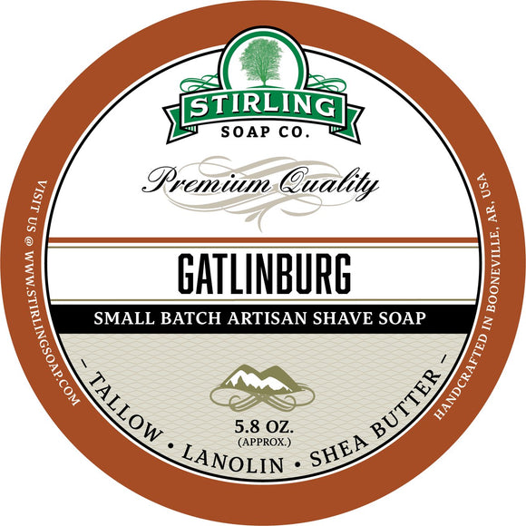 Stirling Soap Company - Shave Soap - Gatlinburg