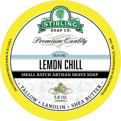 Stirling Soap Company - Shave Soap - Glacial Lemon Chill