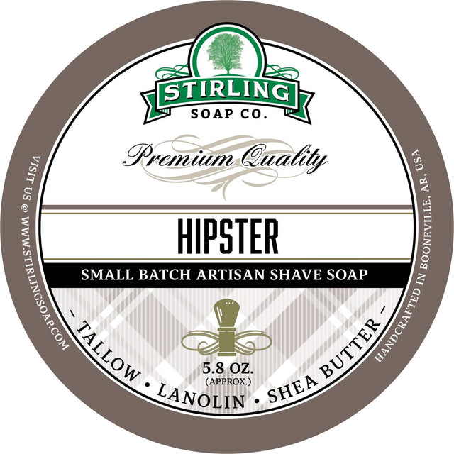 Stirling Soap Company - Shave Soap - Hipster