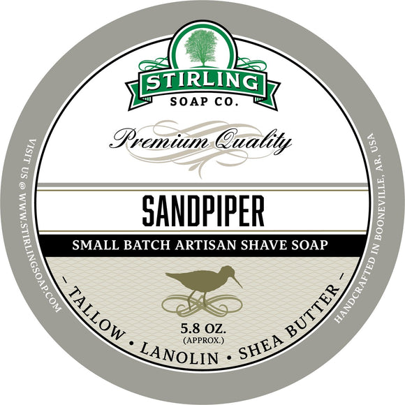 Stirling Soap Company - Shave Soap - Sandpiper
