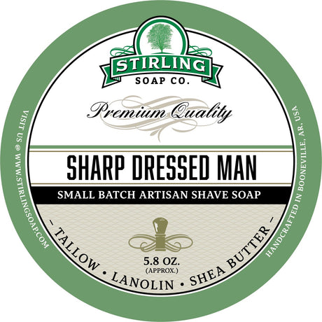 Stirling Soap Company - Shave Soap - Sharp Dressed Man