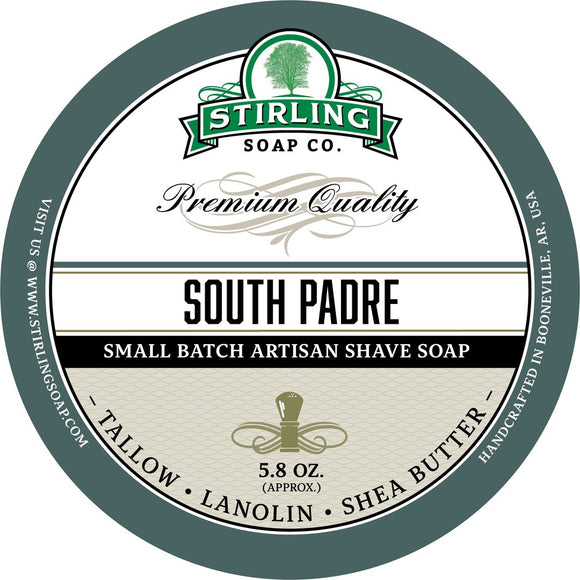 Stirling Soap Company - Shave Soap - South Padre
