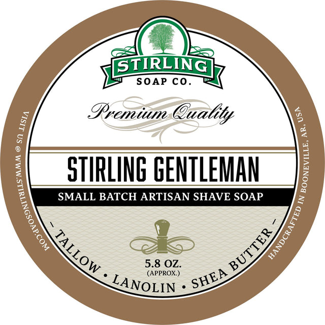 Stirling Soap Company - Shave Soap - Stirling Gentleman