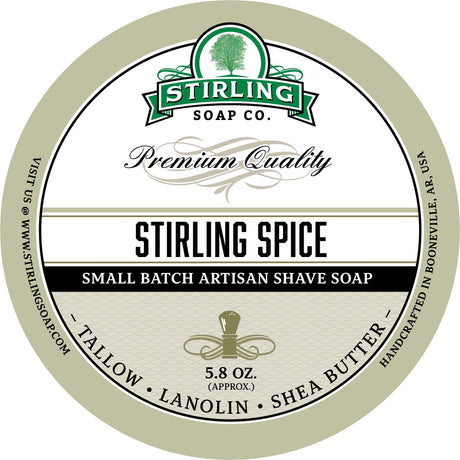Stirling Soap Company - Shave Soap - Stirling Spice