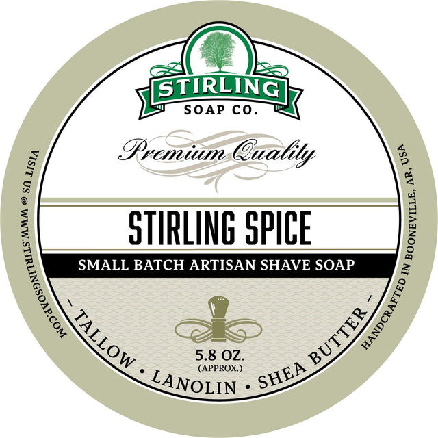 Stirling Soap Company - Shave Soap - Stirling Spice
