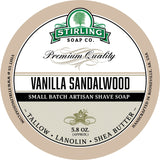 Stirling Soap Company - Shave Soap - Vanilla Sandalwood