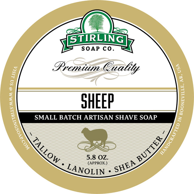 Stirling Soap Company - Sheep - Shave Soap