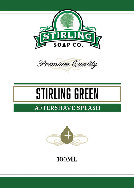 Stirling Soap Company - Stirling Green - Aftershave Splash