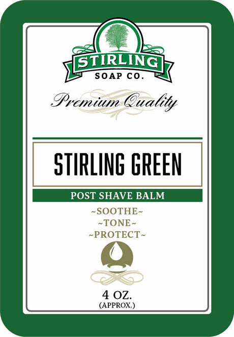 Stirling Soap Company - Stirling Green - Post-Shave Balm